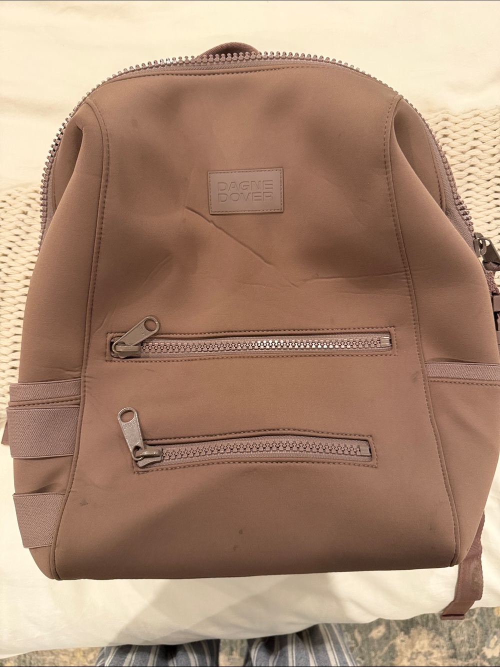 Dagne Dover Backpack in Mauve Taupe
